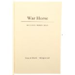 MORPURGO, Michael (b. 1943).  War Horse. Kingswood: Kaye & Ward, [1982]. 8vo. Half title. Original