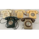 A selection of 1970's telephones.