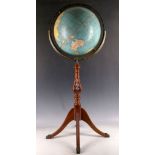A mid 20th Century Cram's Universal Terrestrial Globe, made by The George F. Cram Co., Indianapolis,