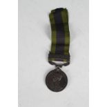 Leinster Regiment India General Service Medal, Malabar 1921-22 clasp awarded to 7178370 Pte P.