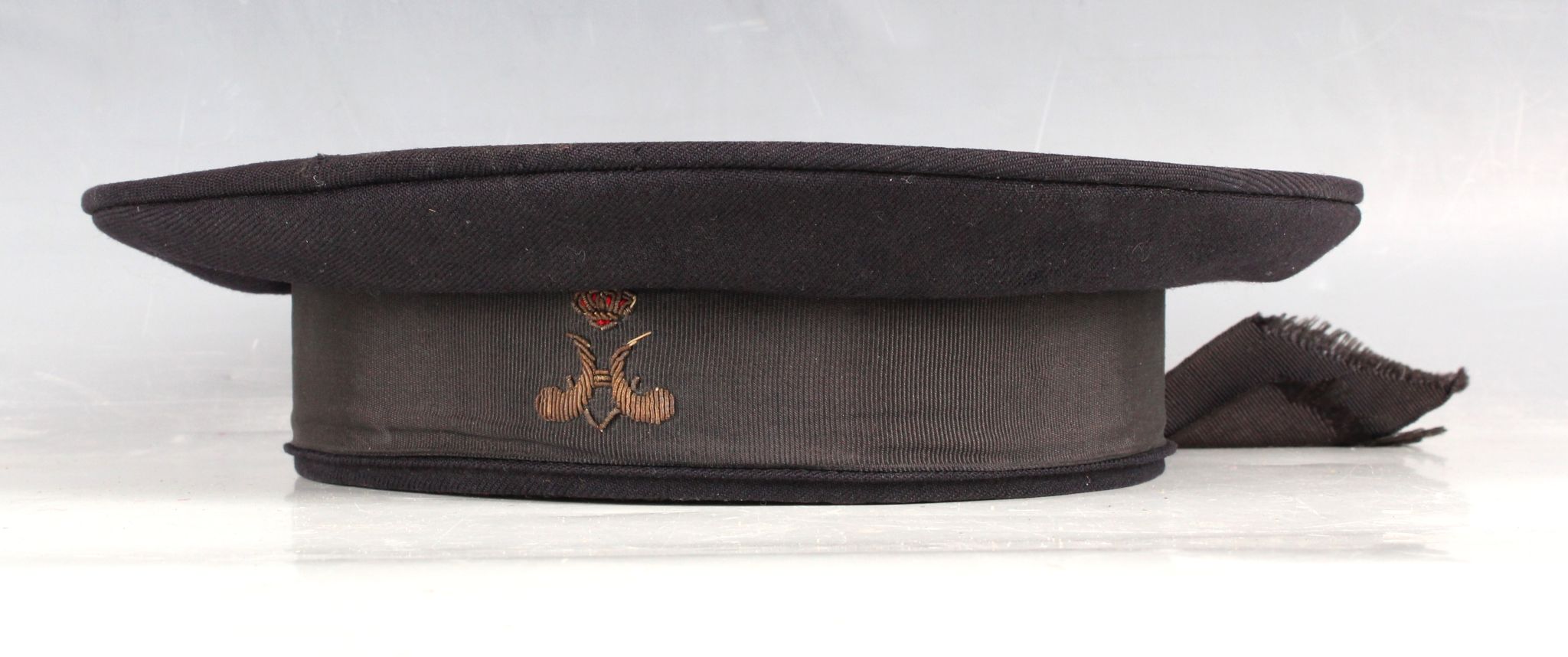 An early 20th Century Scandinavian, possibly Denmark, Navy ratings cap.