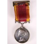 Second China War Medal, awarded to Marines Navy personnel; J. Matthews, Pte. R.M., H.M.S.