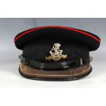 A British Army Officer's No1 dress cap, the West Riding Regiment.