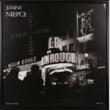 Janine Niepce (French 1921-2007), 'Moulin Rouge, Paris 1956', offset lithograph poster, Editions