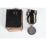 WW1 Prussian military merit medal, Krieger Verdienst and a box.