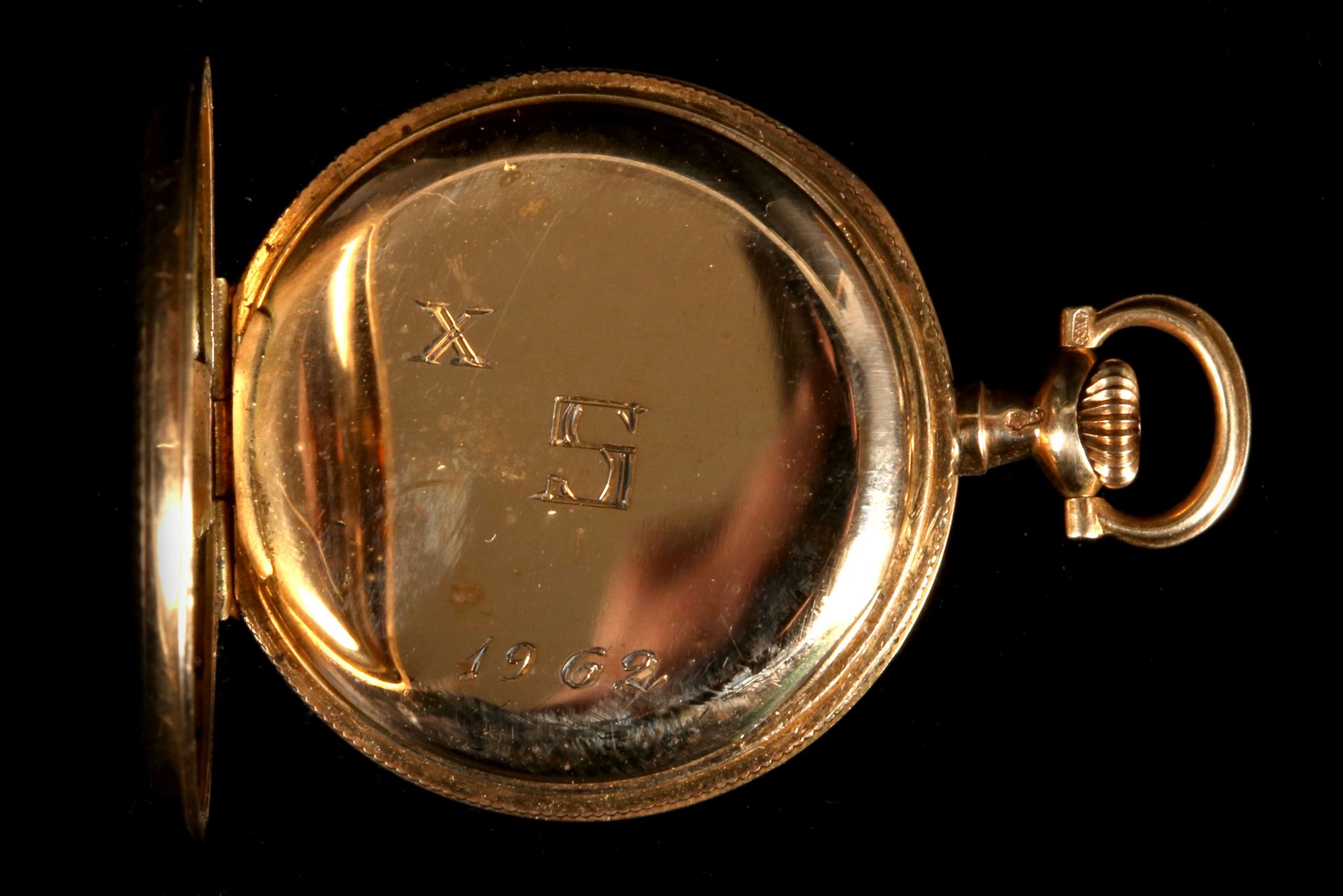 An early 20th Century 14k gold cased Zenith fob watch, with Arabic chapter dial, sub-seconds dial - Image 3 of 5