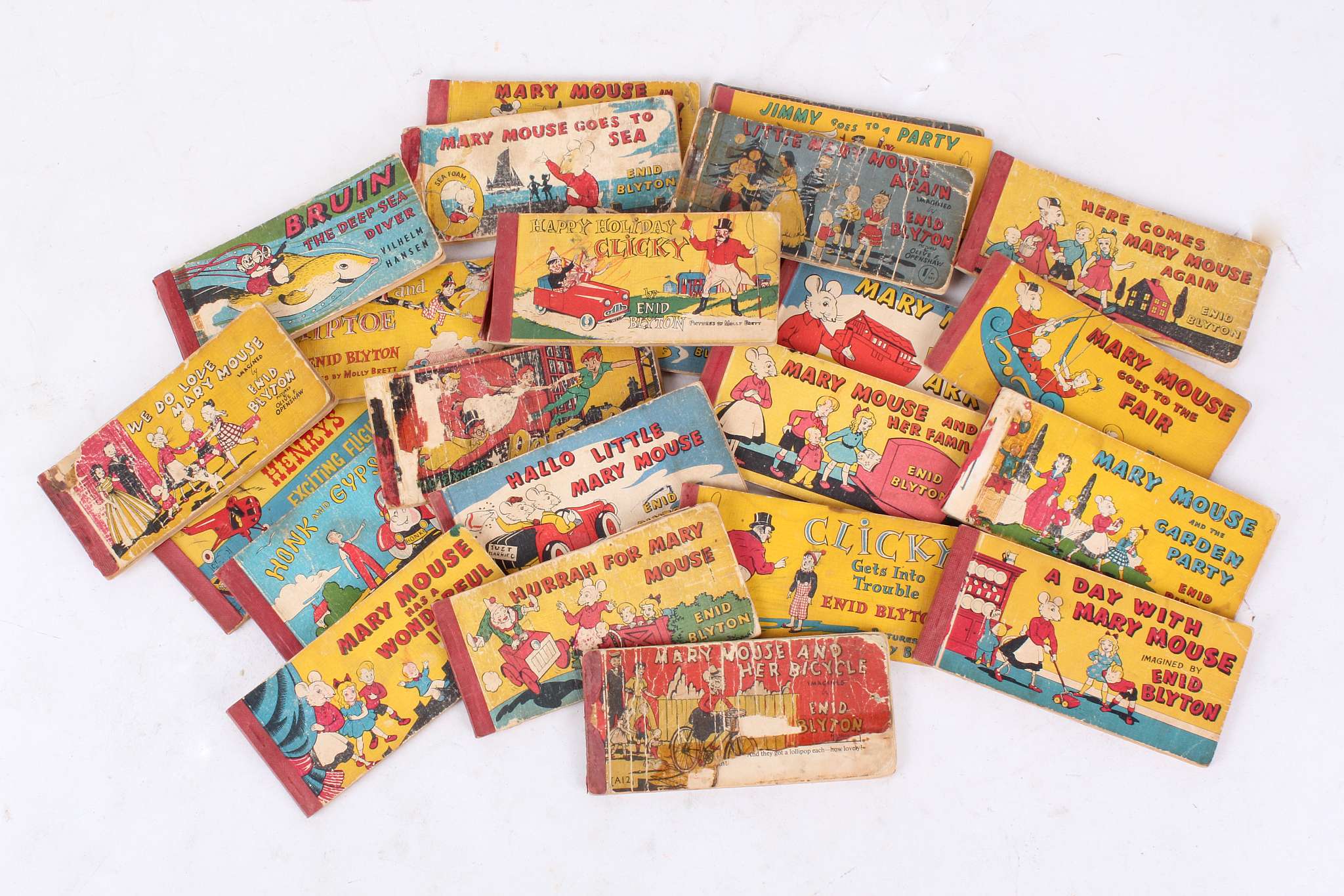 Enid Blyton mini comic books, Mary Mouse, Brockhampton Press issues (15); other comic strip books