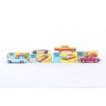 Corgi Toys, boxed, including 'Chevrolet' taxi cab 480, Motor School car 236 (lacks instruction