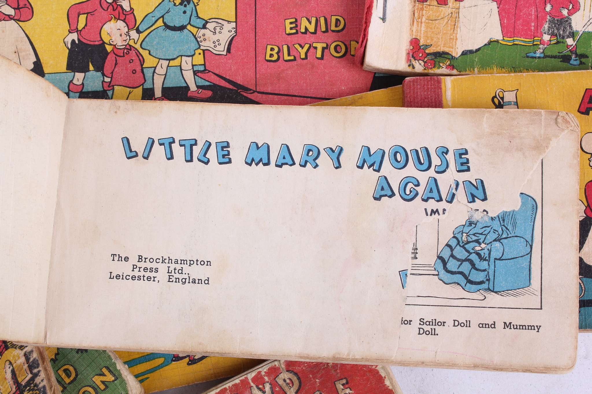 Enid Blyton mini comic books, Mary Mouse, Brockhampton Press issues (15); other comic strip books - Image 5 of 8