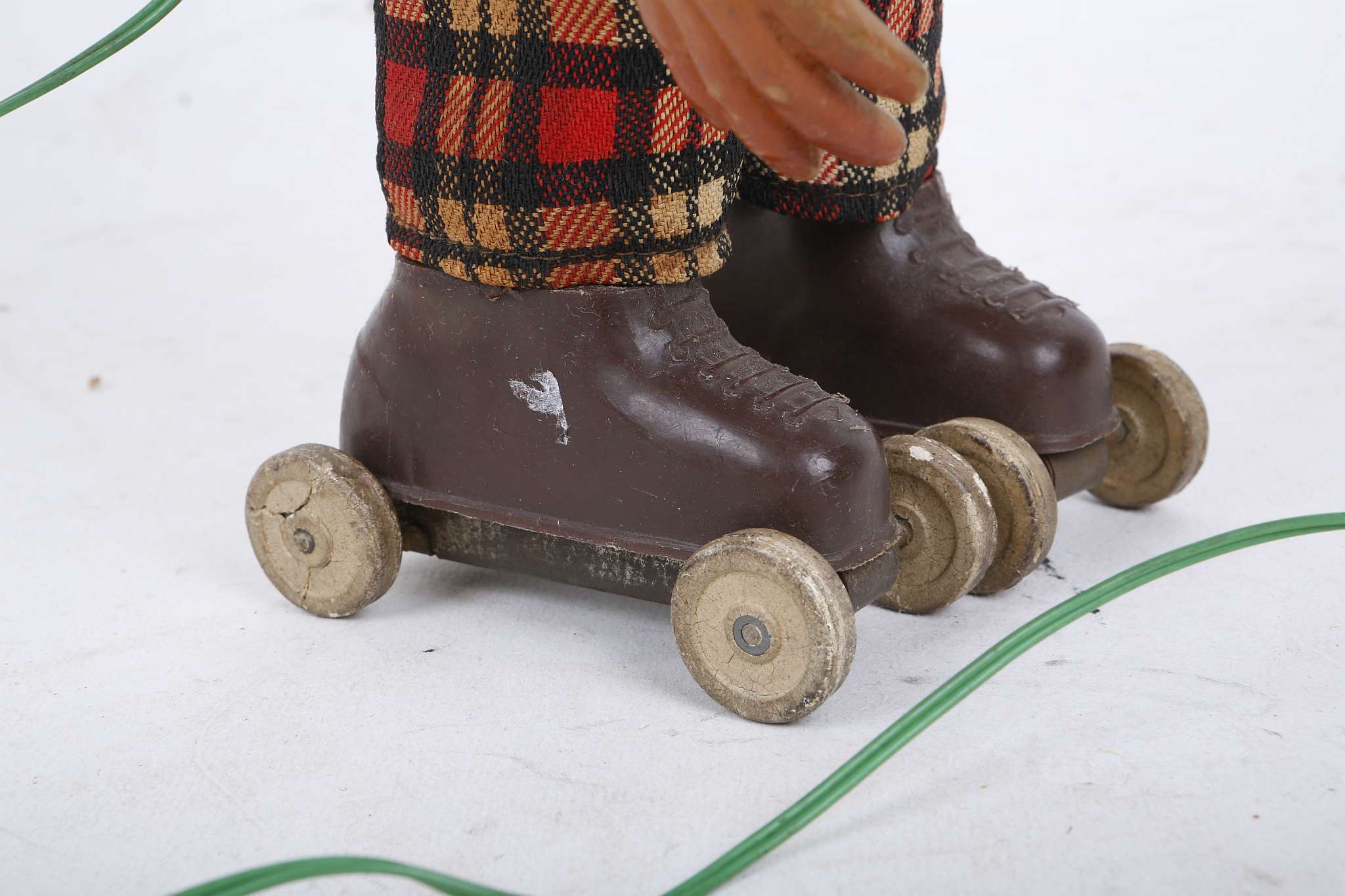 An Alps Roller skating monkey, battery operated remote control (lacks hat, unchecked). - Image 7 of 8