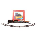A Hornby, made in England, by Meccano Ltd, Tank Goods Set No. 40, Clockwork 0' gauge, boxed.