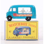 Matchbox series 47 Lyons Maid ice-cream mobile shop, (mint in box).