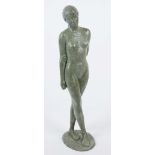 Sergio Unia (Italian, born 1943), 'untitled', circa 2009, bronze female nude figural study, signed