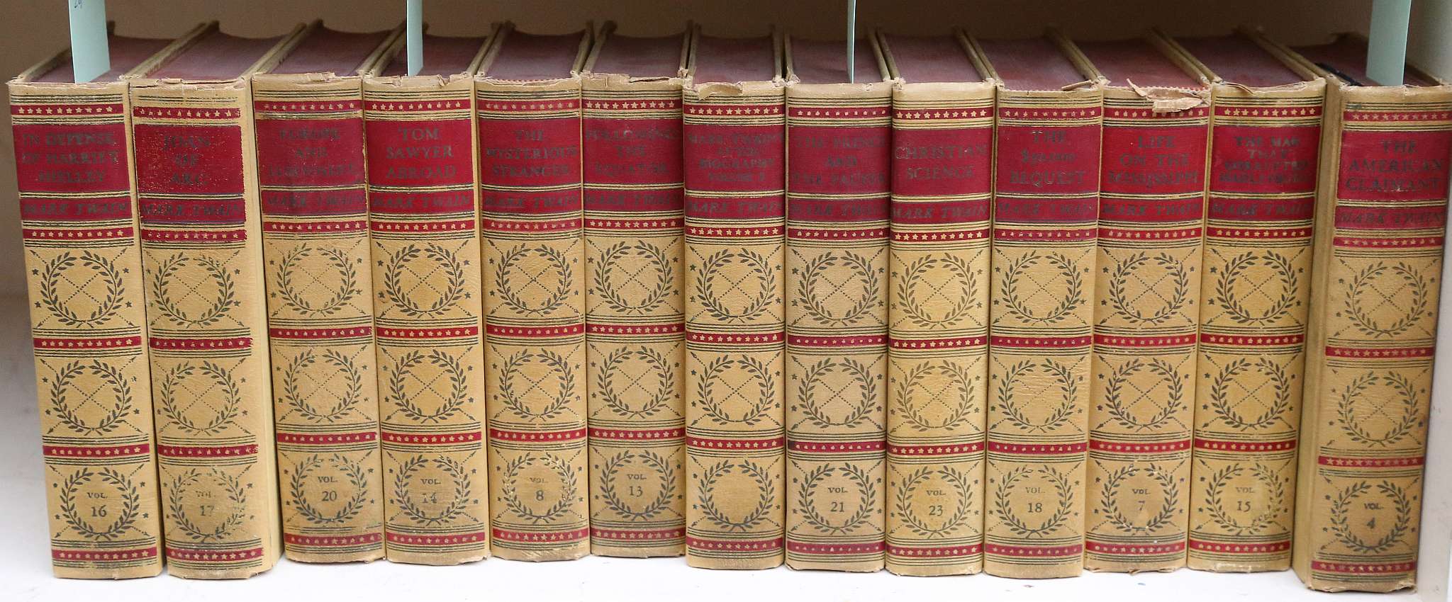 KIPLING, Rudyard. The Bombay edition of the works of Rudyard Kipling. London, Macmillan and Co., - Image 2 of 4