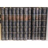 BINDINGS.- 19 volumes, lacking one volume of a 20 volume set of THIERS, M.A. History of the