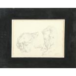 § Michael Ayrton (British 1921-1975), 'Calf Minotaur', 1970, pencil on paper, signed, titled and