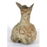 § Ewen Henderson, (British 1934–2000),a late 20th century Studio Pottery textured vessel, (35cm