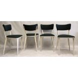 A set of four Ernest Race BA chairs, circa 1950, manufactured by Race Furniture,