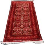 Persian Meshed Balouch, 1.81m x 0.86m Condition Rating A