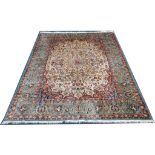 Turkish Kayseri silk rug, 2.15m x 1.53m Condition Rating B