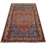 Persian Ferahan rug, early-mid 20th Century, 1.83m x 1.07m Condition Rating C/D