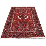 Persian karadja rug, 1.90m x 1.44m Condition Rating A