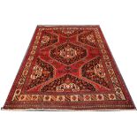 Persian Qashqai carpet, 2.48m x 1.55m Condition Rating A