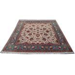 Persian Sarouk carpet, 2.14m x 1.98m Condition Rating B