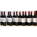 Mixed case Chateau Beychevelle 1999 x 6 + Chateau Potensac 2000 x 6 direct from wine society storage