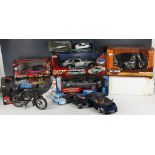 Model cars, mostly boxed, comprising some James Bond limited editions