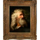Follower of Peter Paul Rubens (1577-1640), circa 17th century, Portrait head of a white bearded man,