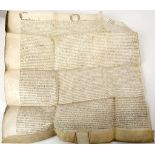 SCOTLAND – 1630 – CHARLES I  Royal Charter issued in the name of Charles I and his Scottish