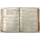 LEGAL ms volume dated 1846 being a reference work prepared by a solicitor or legal clerk providing