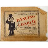 CHARLIE CHAPLIN  small group of Chaplin ephemera including a good example of the Dancing Charlie