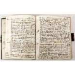 EPHEMERA – COMMONPLACE BOOK of Major General ECA Gordon, Royal Engineers, containing his diary