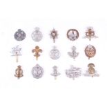 BRITISH ARMY MILITARY CAP BADGES;