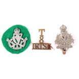 BRITISH ARMY MILITARY CAP BADGES;