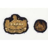 BRITISH ARMY MILITARY CAP BADGES;