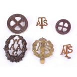 BRITISH ARMY MILITARY CAP BADGES;