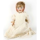 German porcelain crying doll, early 20th century p