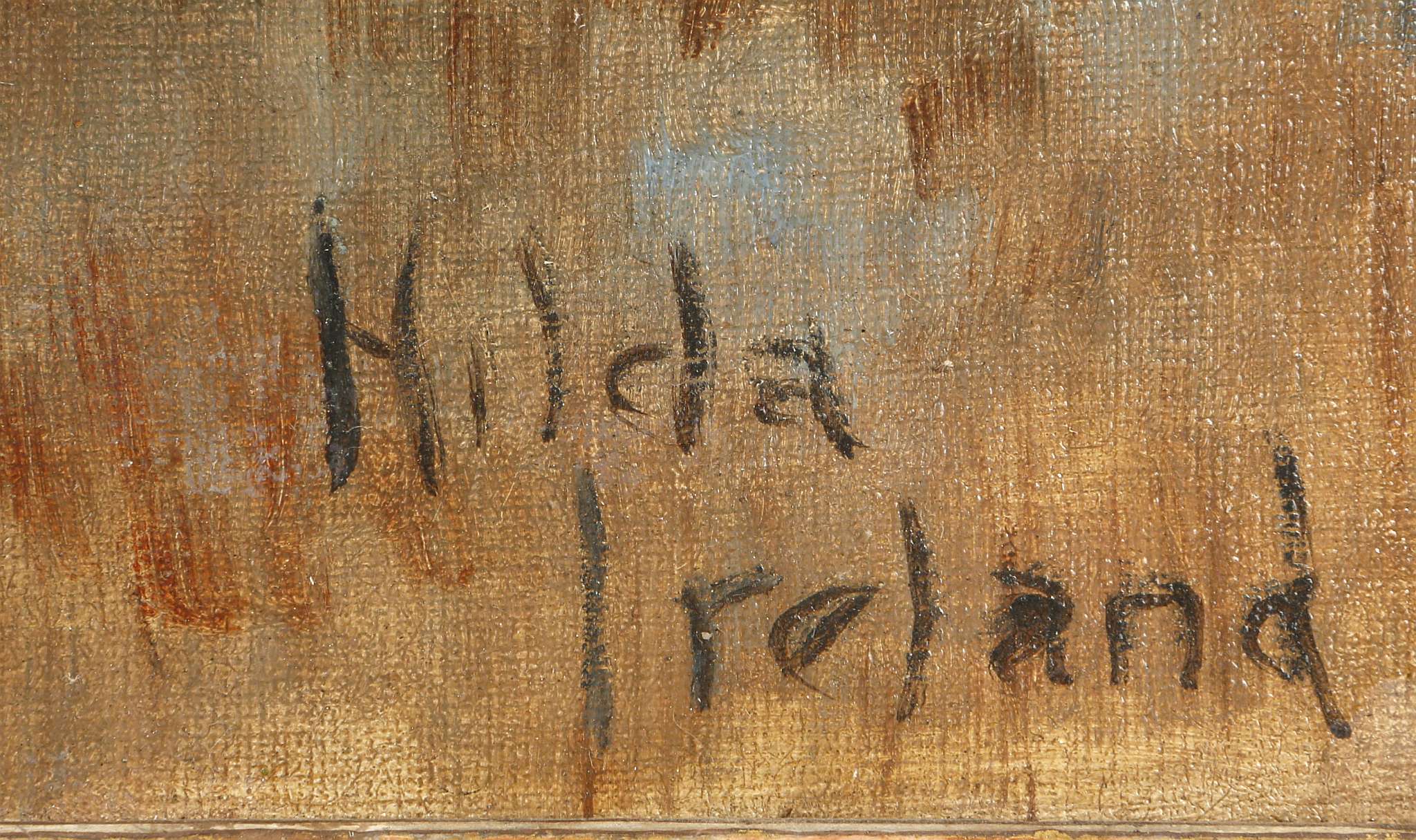 Hilda Ireland (1900-?), two oils on canvas and board, both still lives of flowers in a vase, - Image 2 of 6