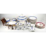 An Edwardian Copeland Spode child's blue and white