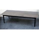 A contemporary steel coffee table by 'Terence Conran'