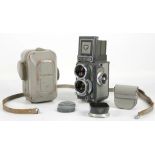 A Rolleiflex Baby 4X4 TLR Camera