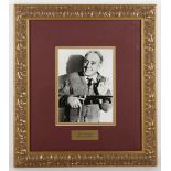 A pair of framed photographs from Elstree Studios,