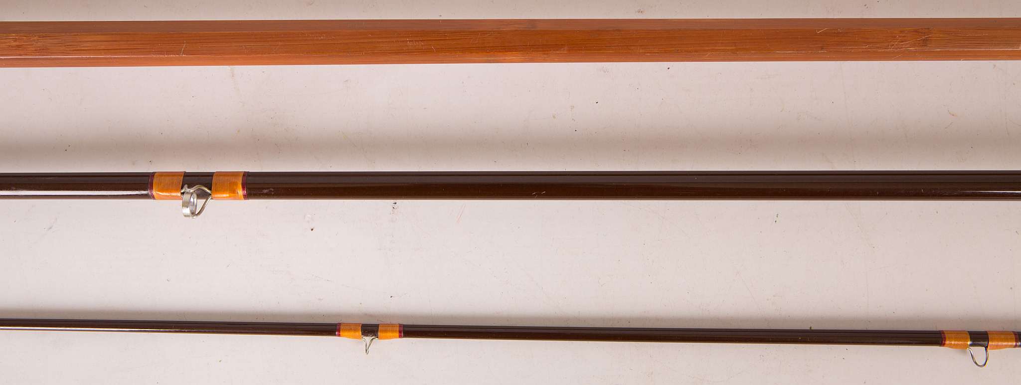 A Hardy Bros. 8½ft hollow glass lightweight trout fly or spinning rod (marked C.L. No. 6), sold - Image 2 of 4