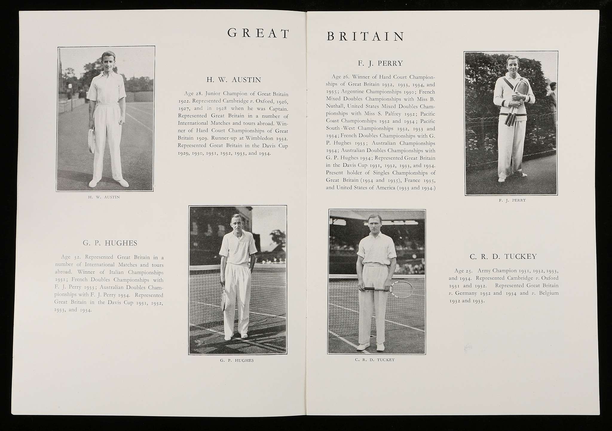 A 1935 Davis Cup programme, Great Britain v. USA, with Fred Perry playing in the challenge round - Image 2 of 3