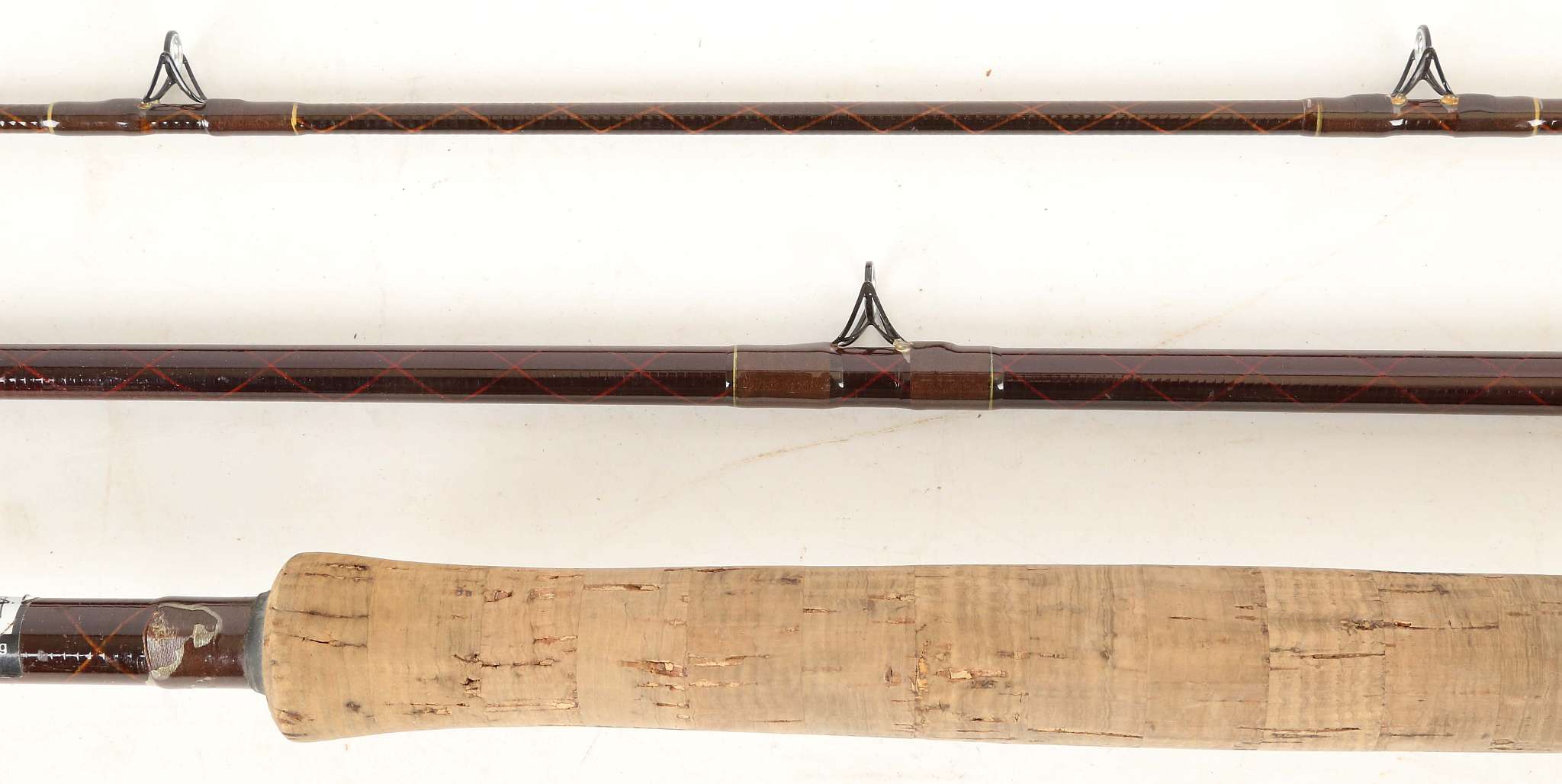 A 'Shakespeare Golden Fly Salmon, 1732, 390 carbon three piece fly rod, 'Aftma 8/10', 13ft, together - Image 2 of 4