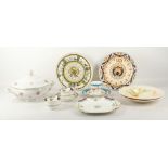 A collection of English and continental tea and dinner ware to include 2 tea sets for 6 i.e.