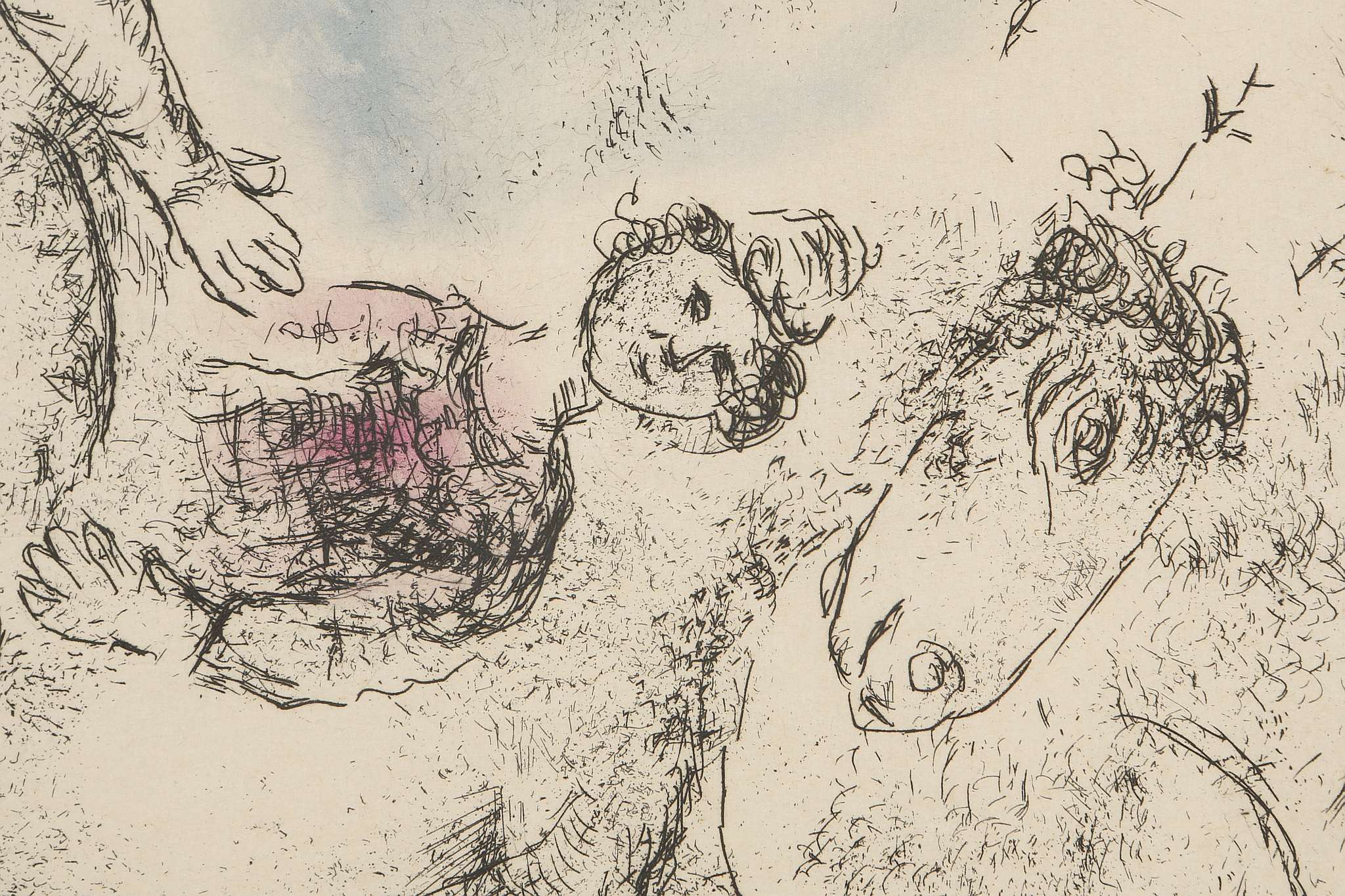 Marc Chagall 1887-1985, 'Celui Qui Dit Les Choses - Image 7 of 9
